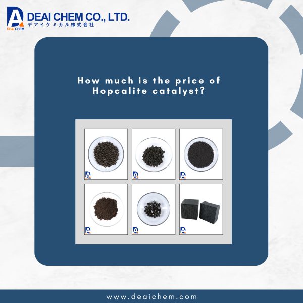 How much is the price of Hopcalite catalyst?