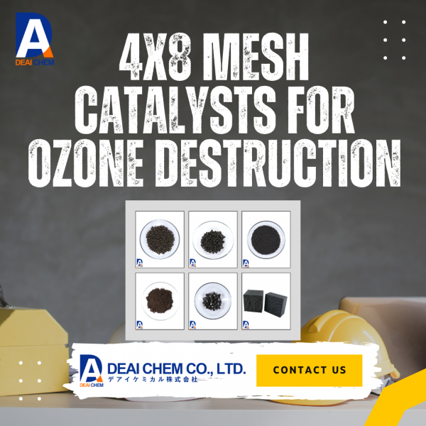 Deai Chem’s 4×8 Mesh Irregular-Shape Catalyst for Effective Ozone Destruction