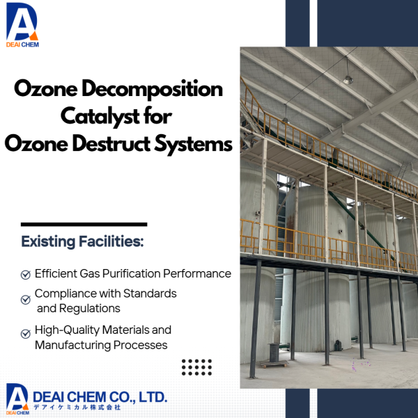 Ozone Decomposition Catalyst for Ozone Destruct Systems