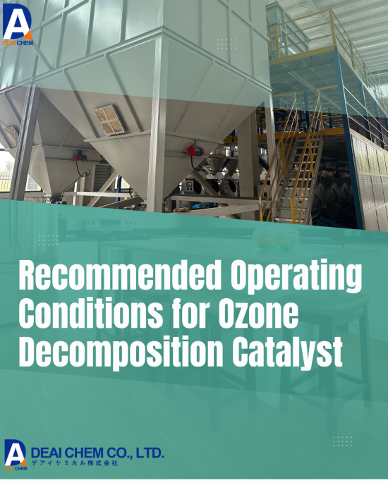 Recommended Operating Conditions for Ozone Decomposition Catalyst