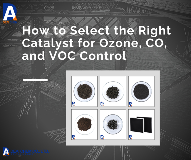 DEAI CHEM Catalyst Selection Guide: Hopcalite, Ozone Decomposition, and CO Removal Solutions